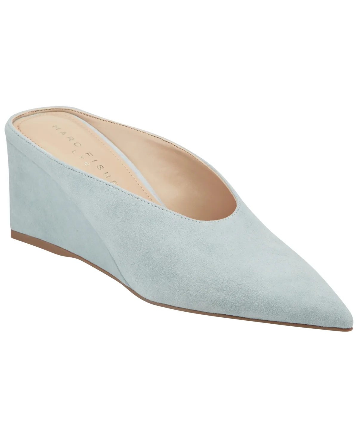 Malley Pointed Toe Wedge Mules by Marc Fisher Ltd