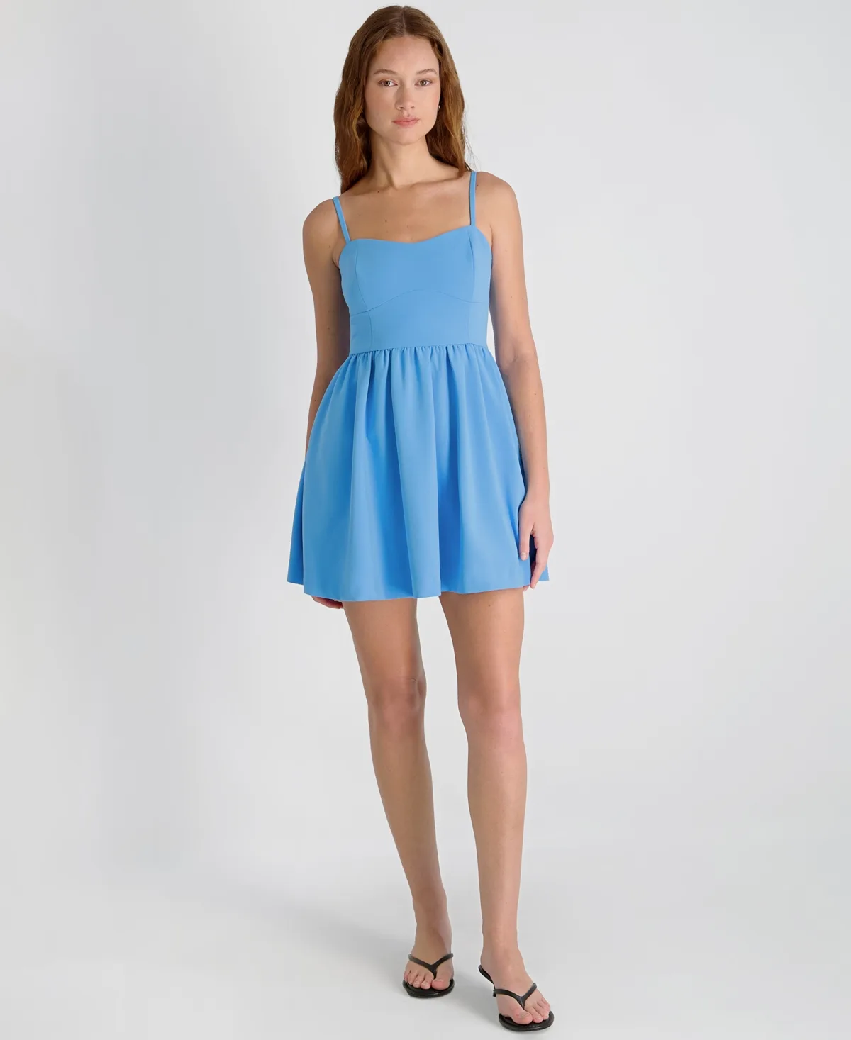 Sweetheart Neck Mini Dress