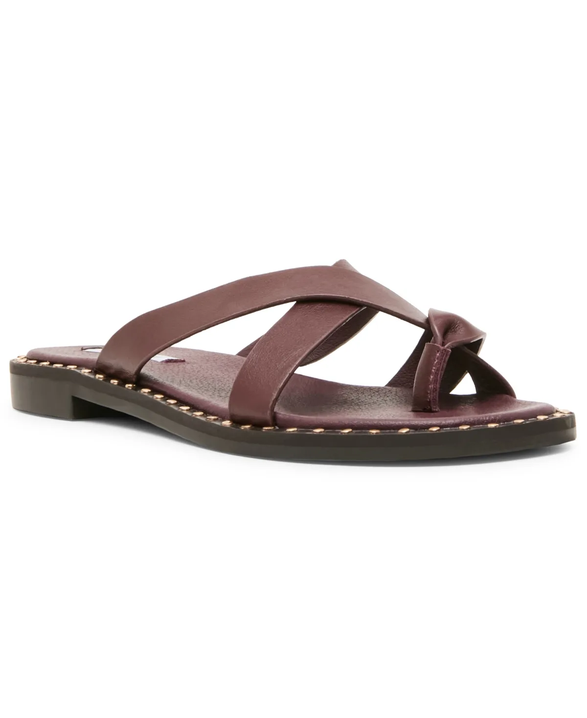 Brutus Studded Slip-On Slide Sandals by Steve Madden