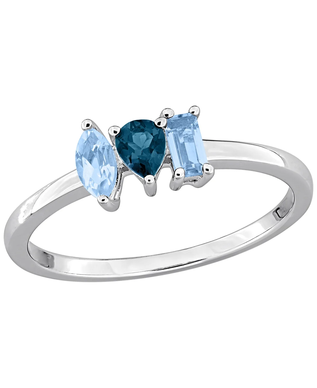 (1/2 ct. t.w.) Ring in Sterling Silver by Macy's