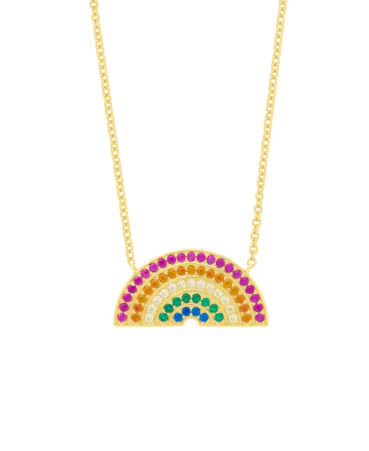 Rainbow Pendant Necklace by Macy's