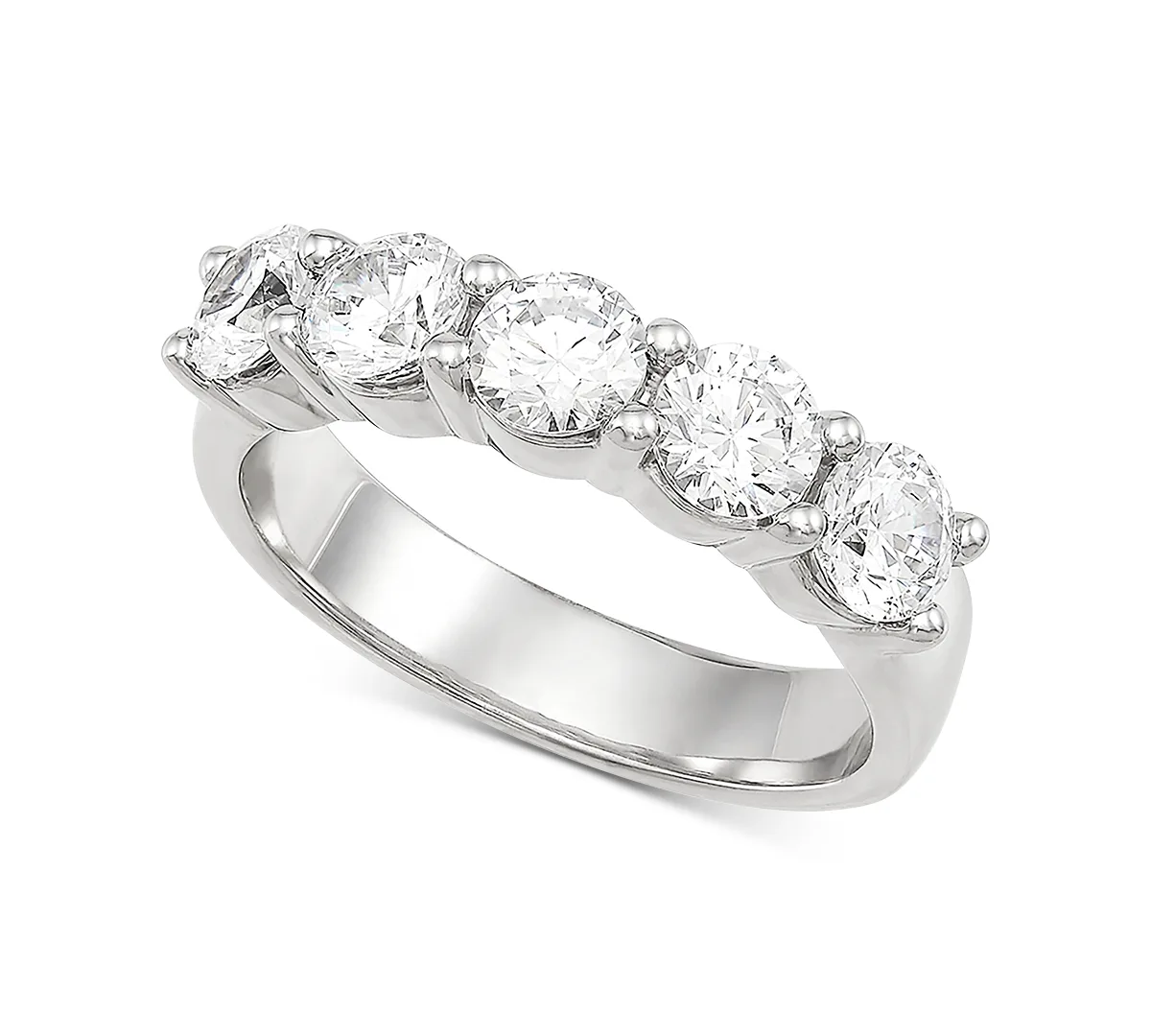 Grown with Love Igi Certified Lab Grown Diamond Anniversary Band (2 ct. t.w.) in 14k White or Yellow Gold by Macy's