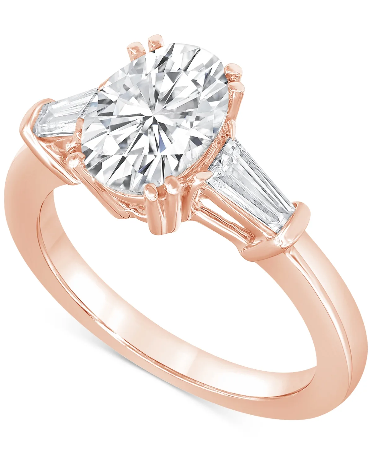 Badgley Mischka Certified Lab Grown Diamond Engagement Ring (2-1/2 ct. t.w.) in 14k Gold by Macy's