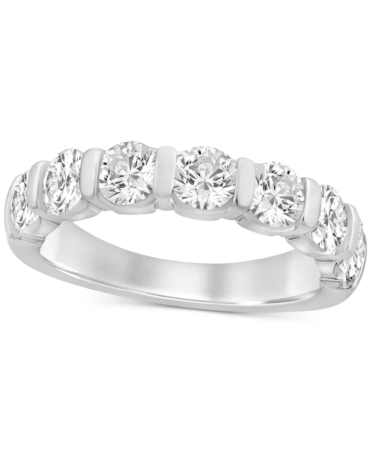 Lab Grown Diamond Ring (2 ct. t.w.) in 14K White or Yellow Gold
