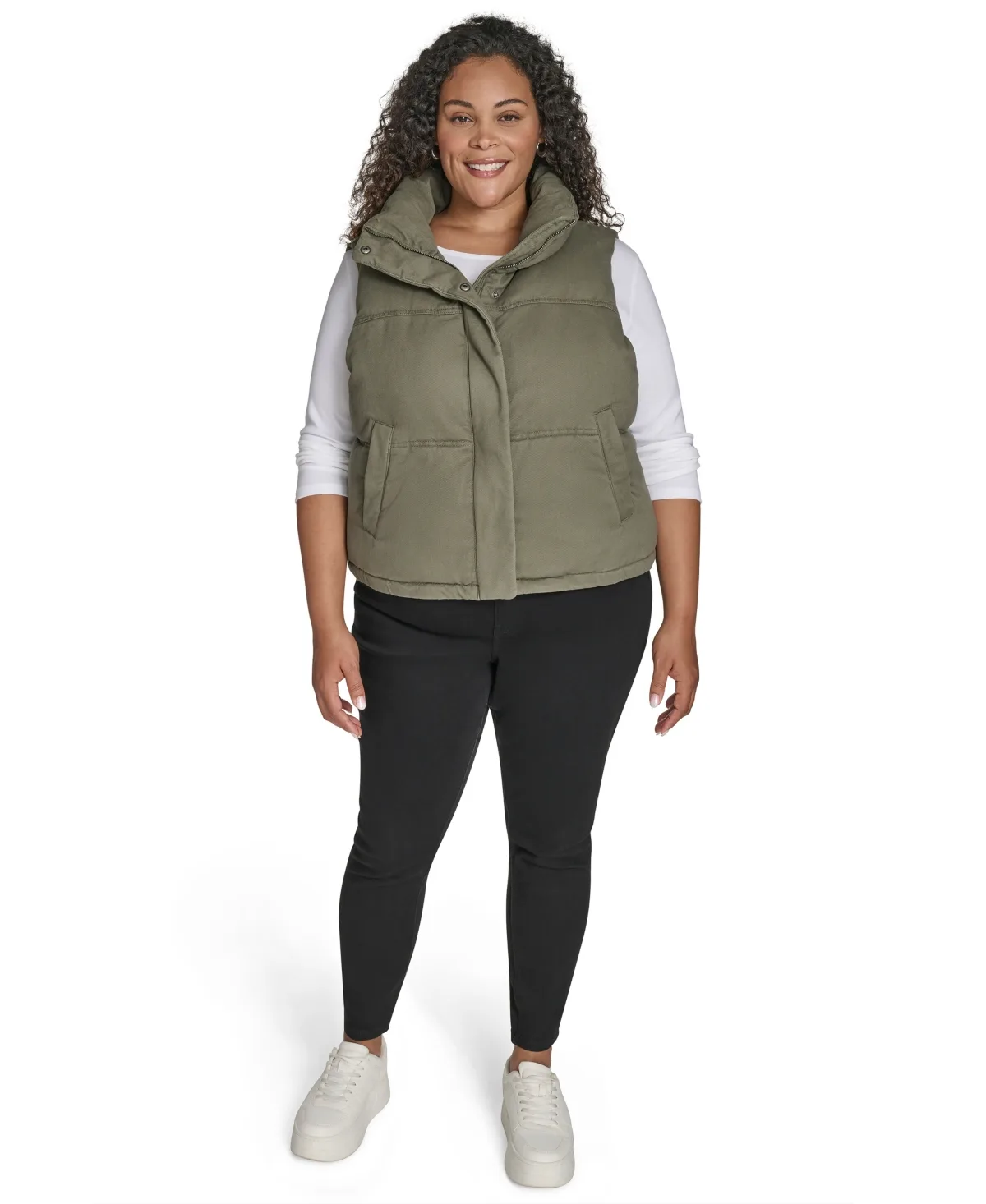 Sleeveless Short Puffer Vest by Levi's