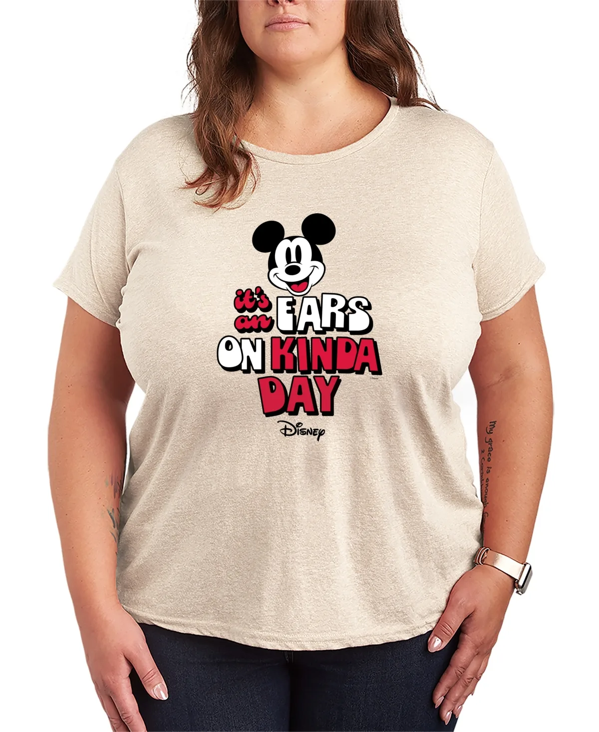 Disney Its an Ears on Kinda Day Mickey Vacation Short-Sleeve Graphic T-Shirt by Hybrid Apparel