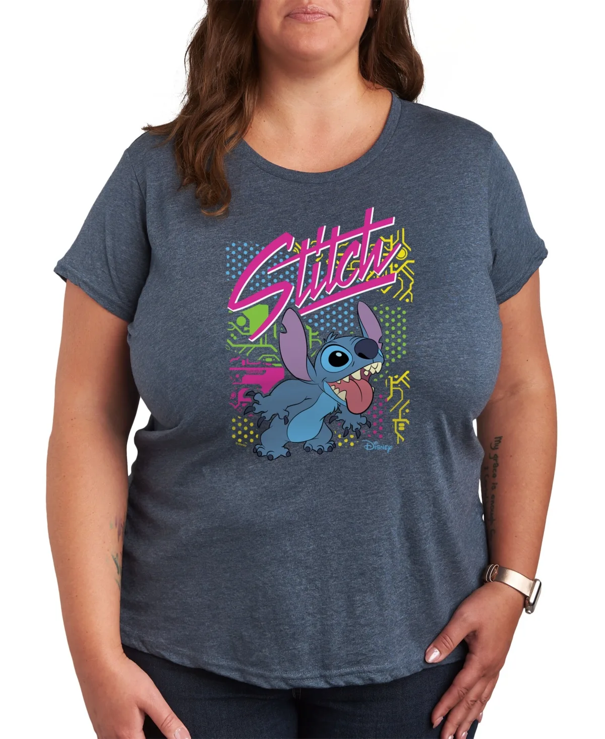 Stitch Graphic T-Shirt by Hybrid Apparel