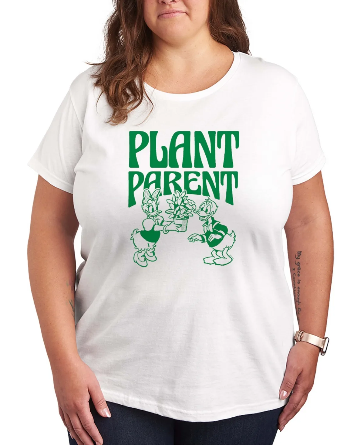 Disney Plant Parent Short-Sleeve Graphic T-Shirt by Hybrid Apparel