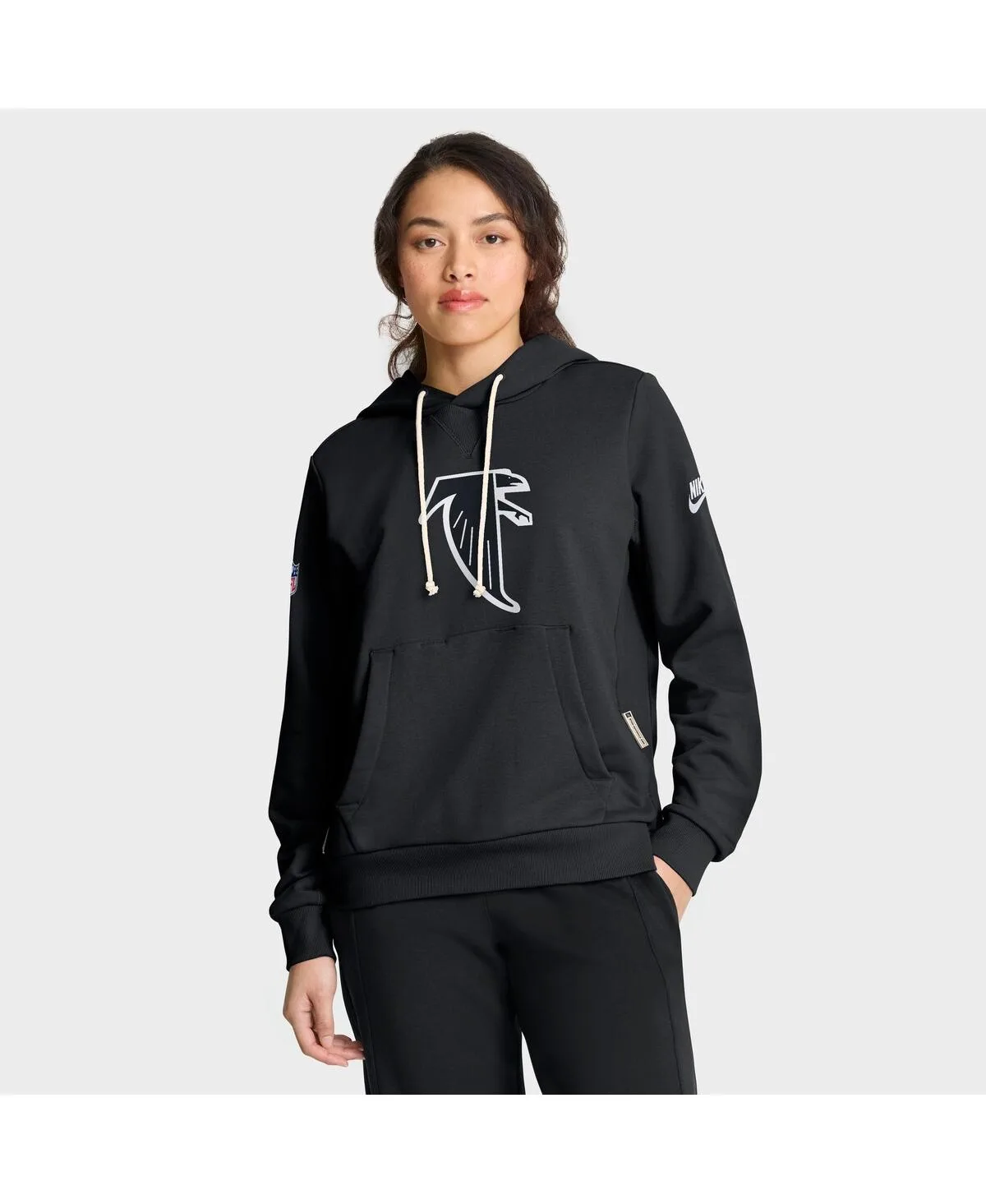 Atlanta Falcons Throwback Sideline Standard Issue Dri-Fit Hoodie
