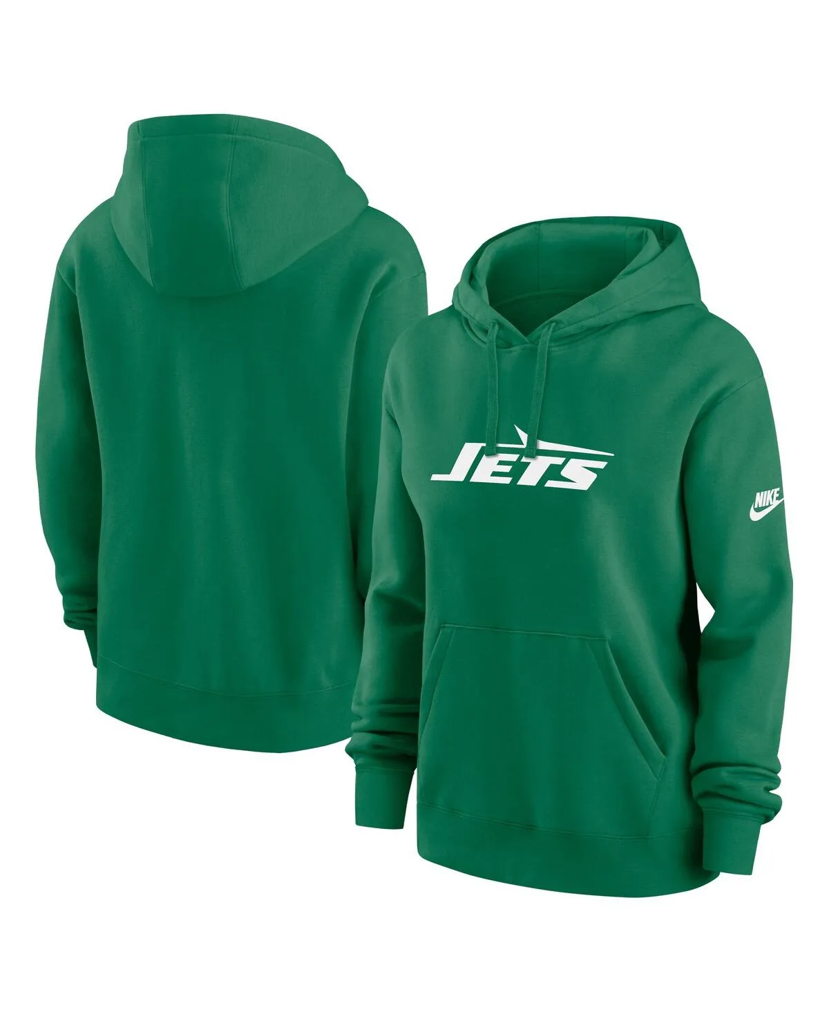 New York Jets Club Fleece Pullover Hoodie by Nike