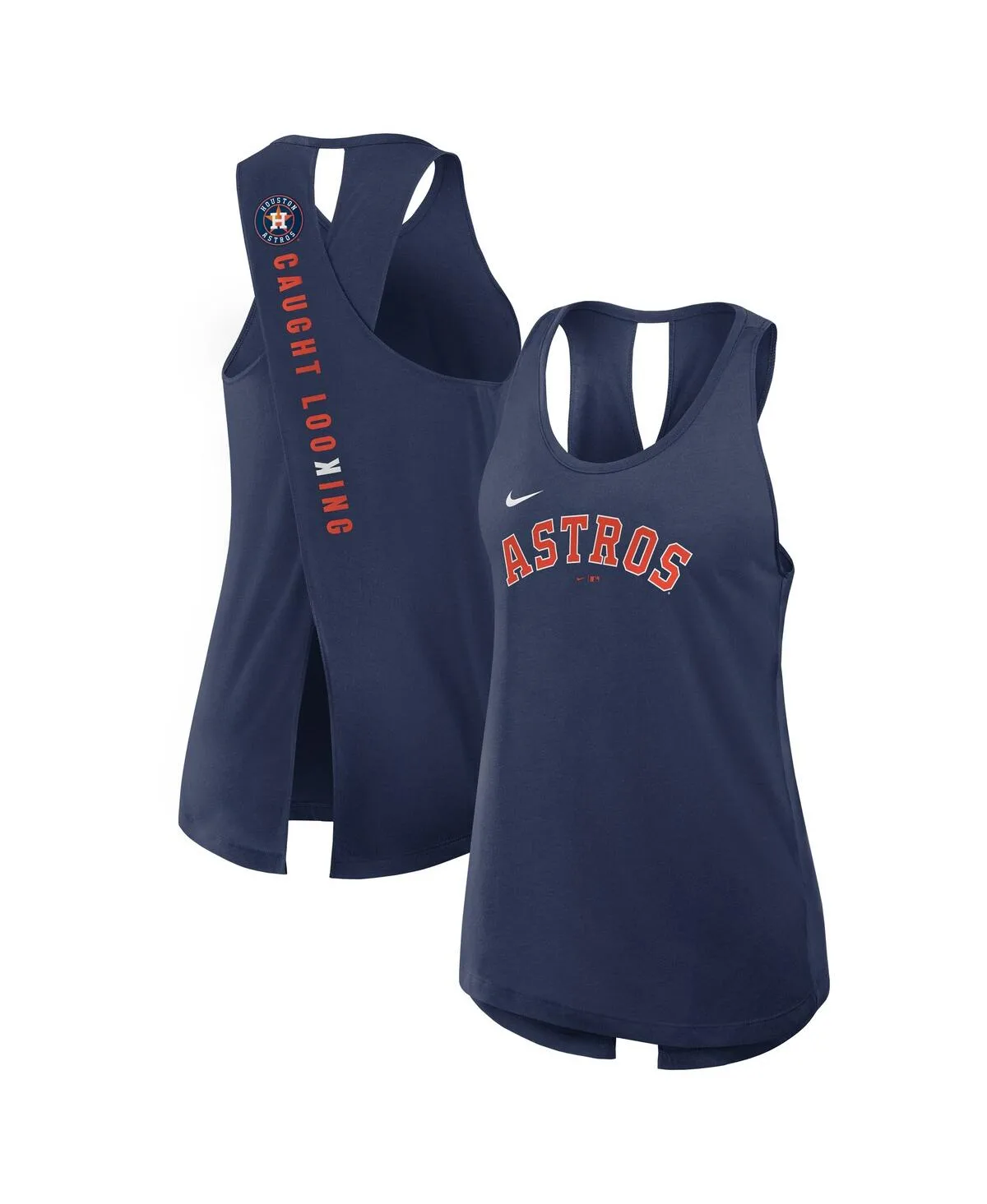 Houston Astros Crisscross Performance Tank Top by Nike