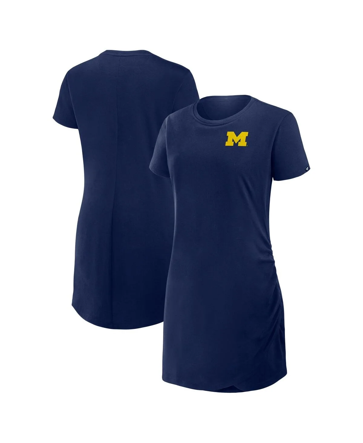 Michigan Wolverines Relaxed Fit Drape T-Shirt Dress by Fanatics