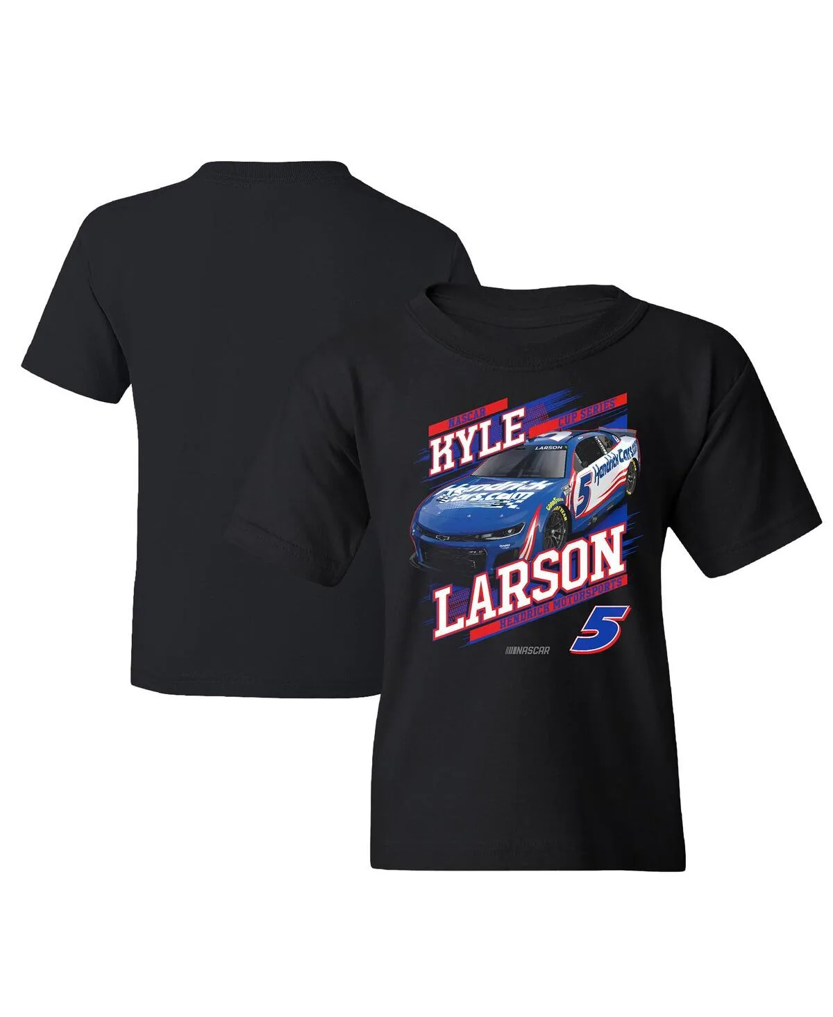 Kyle Larson HendrickCars.com Car T-Shirt by Hendrick Motorsports Team Collection