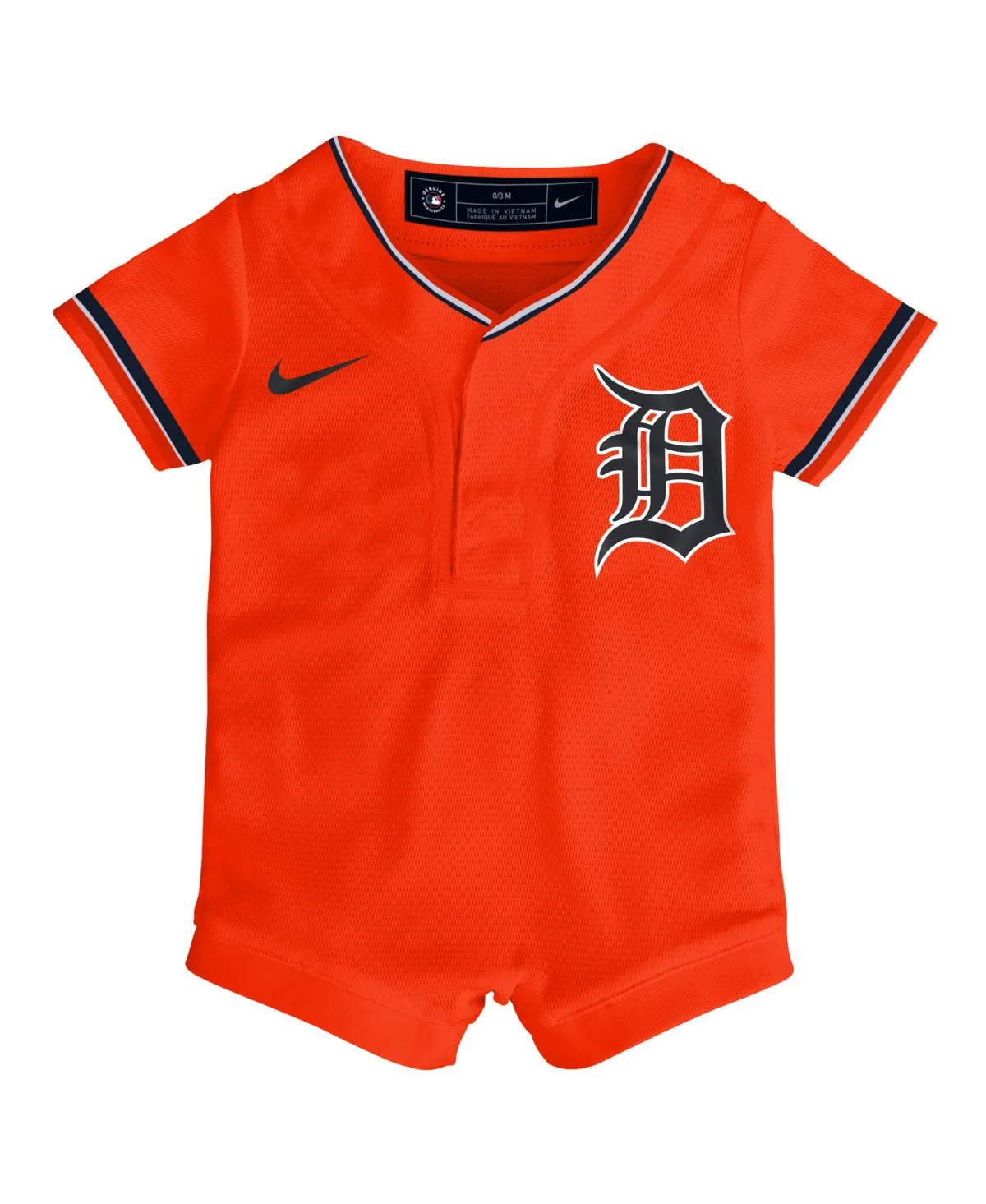 Detroit Tigers Alternate Replica Romper Jersey by Nike