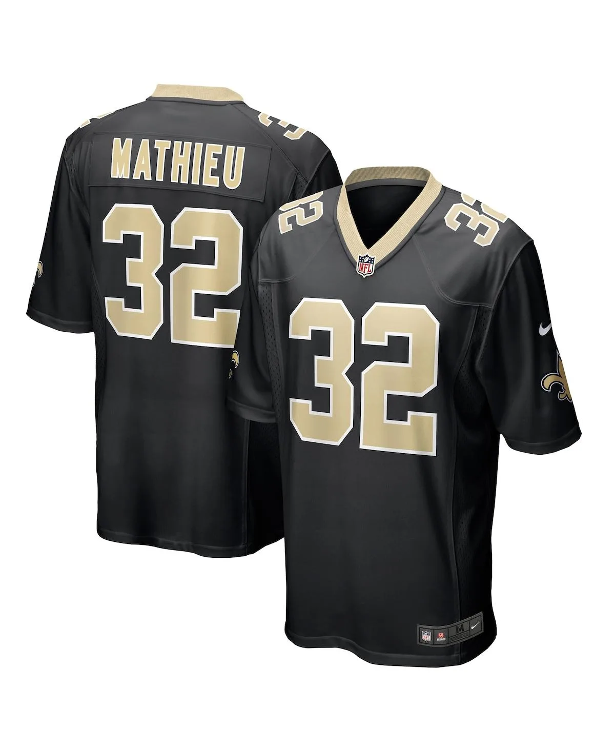 Tyrann Mathieu New Orleans Saints Team Game Jersey by Nike