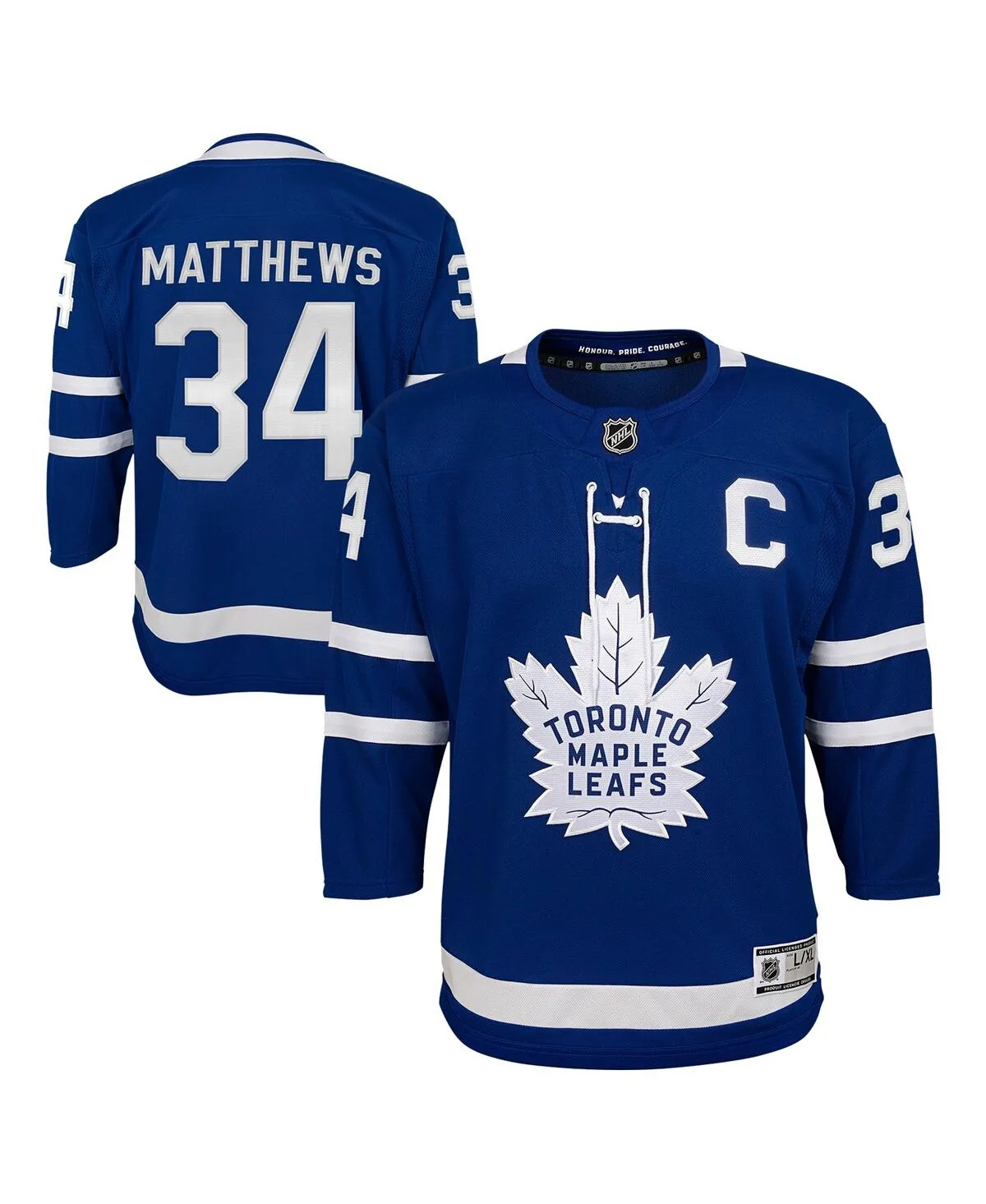 Auston Matthews Toronto Maple Leaves Home Premier Player Jersey by Outerstuff
