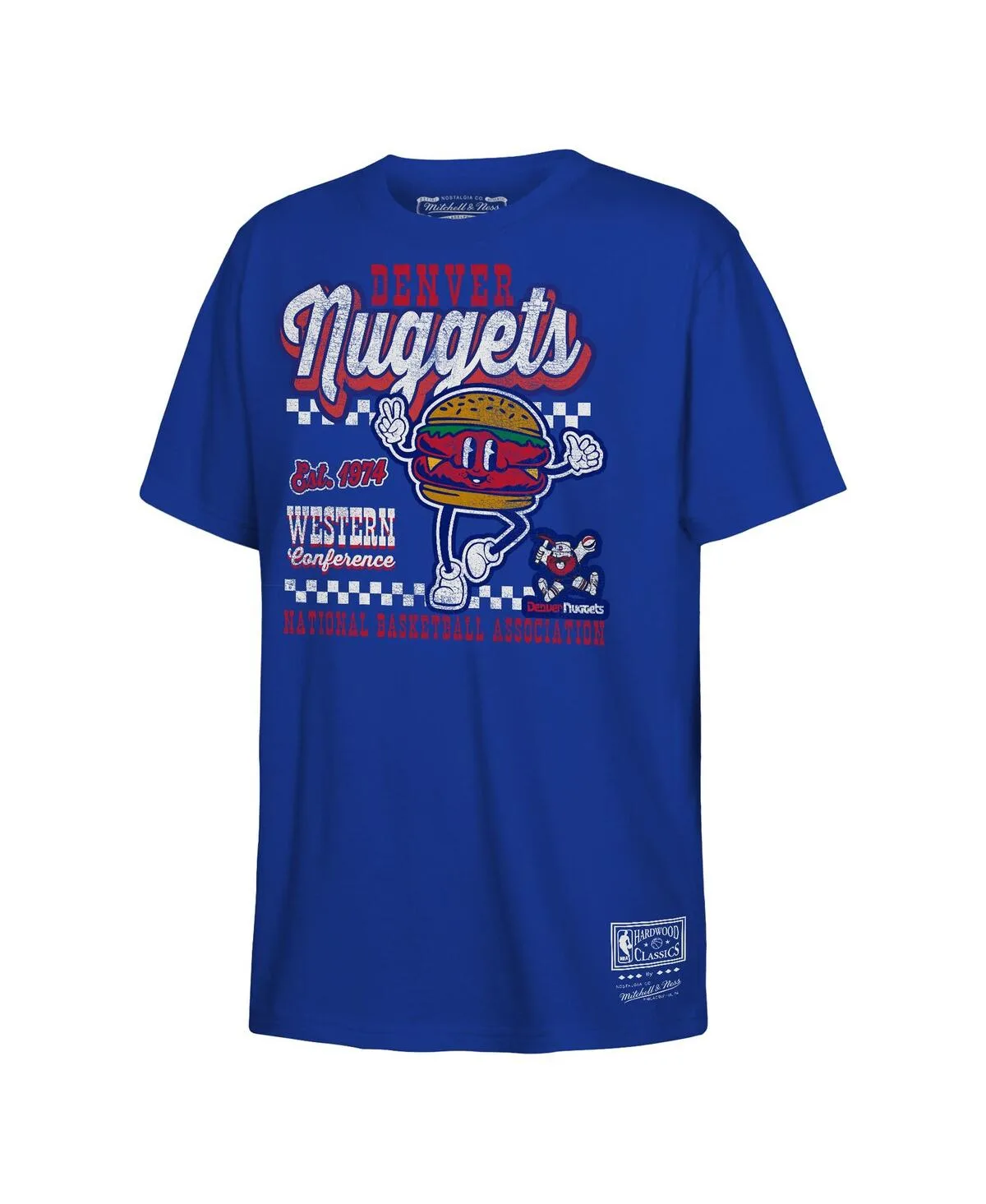 Denver Nuggets Concession Food Character T-Shirt by Mitchell & Ness
