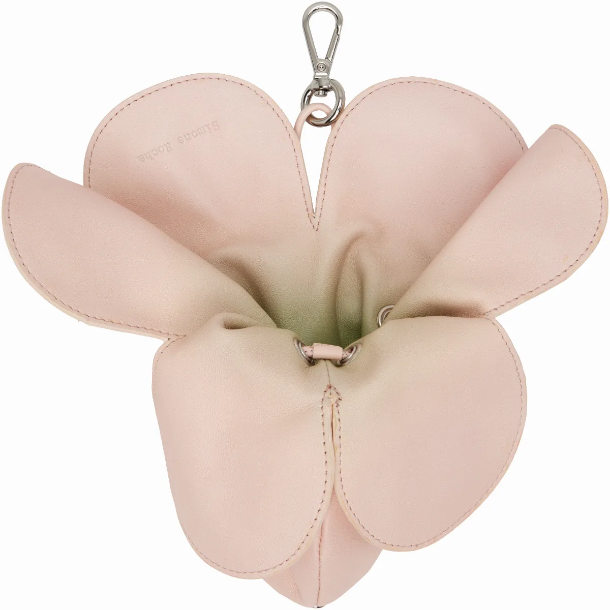Pink Flower Coinpurse Keychain