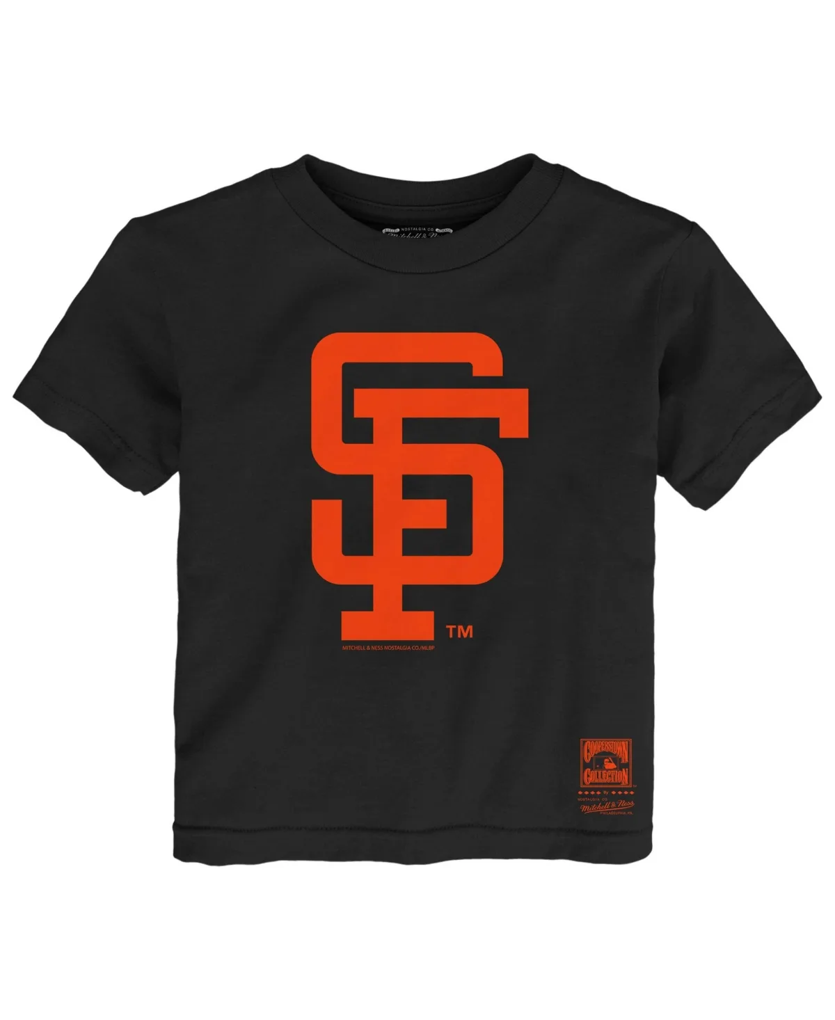San Francisco Giants Retro Logo T-Shirt by Mitchell & Ness
