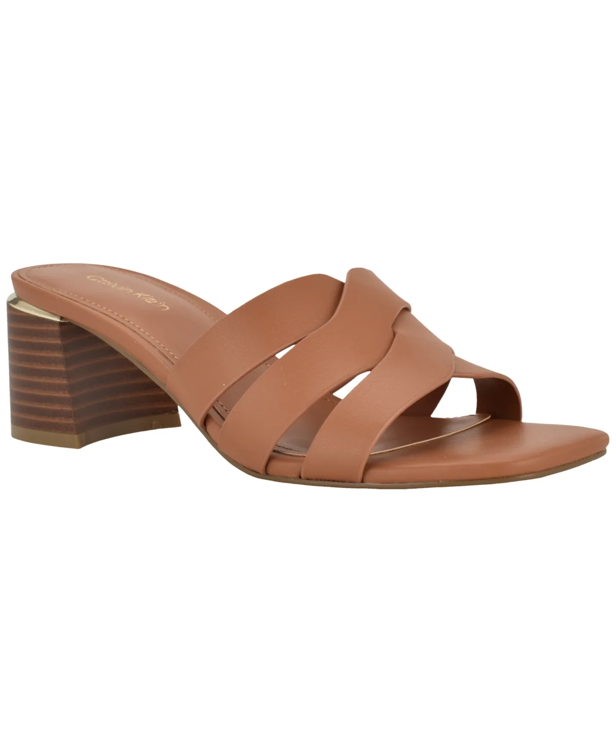 Vivianna Woven Slip-On Dress Sandals by Calvin Klein