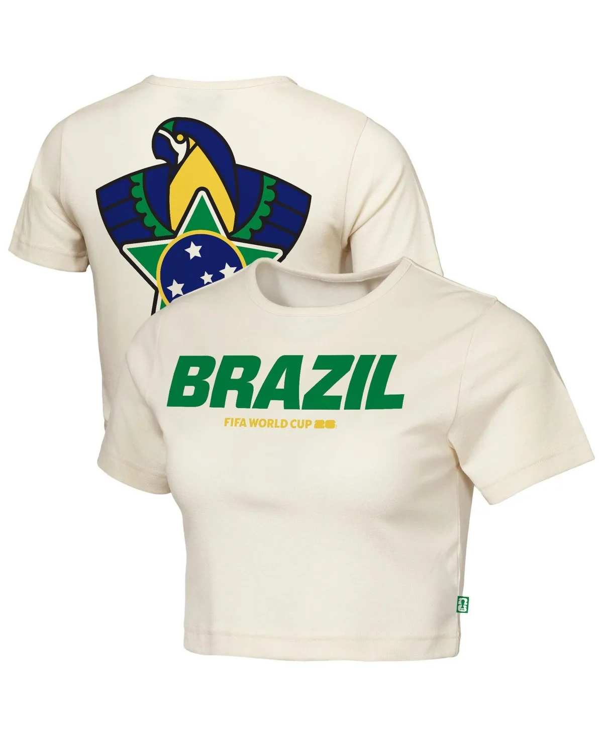 Brazil Fifa World Cup 2026 Elote Squad Cropped T-Shirt by Outerstuff