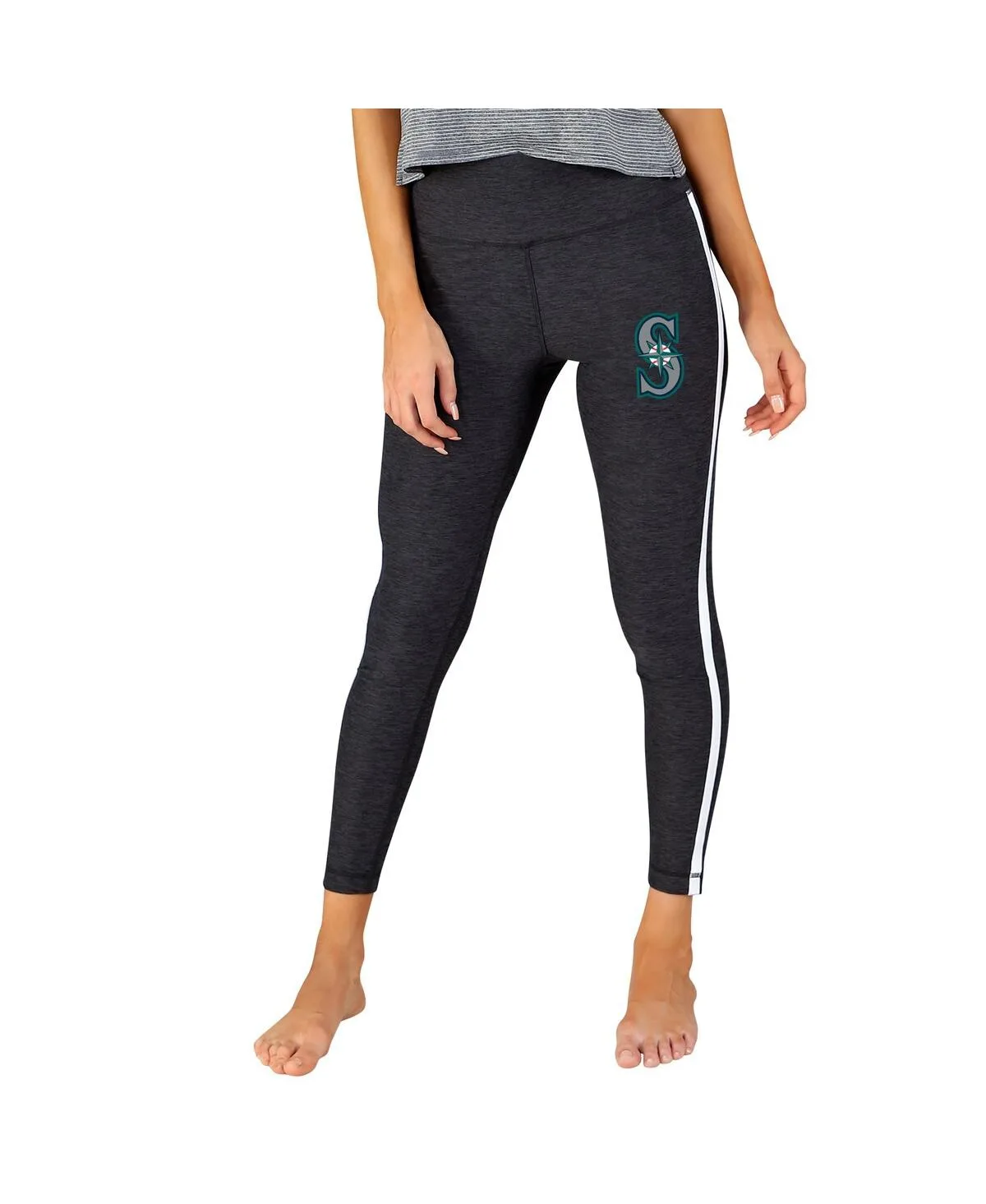 Seattle Mariners Centerline Knit Leggings by Concepts Sport