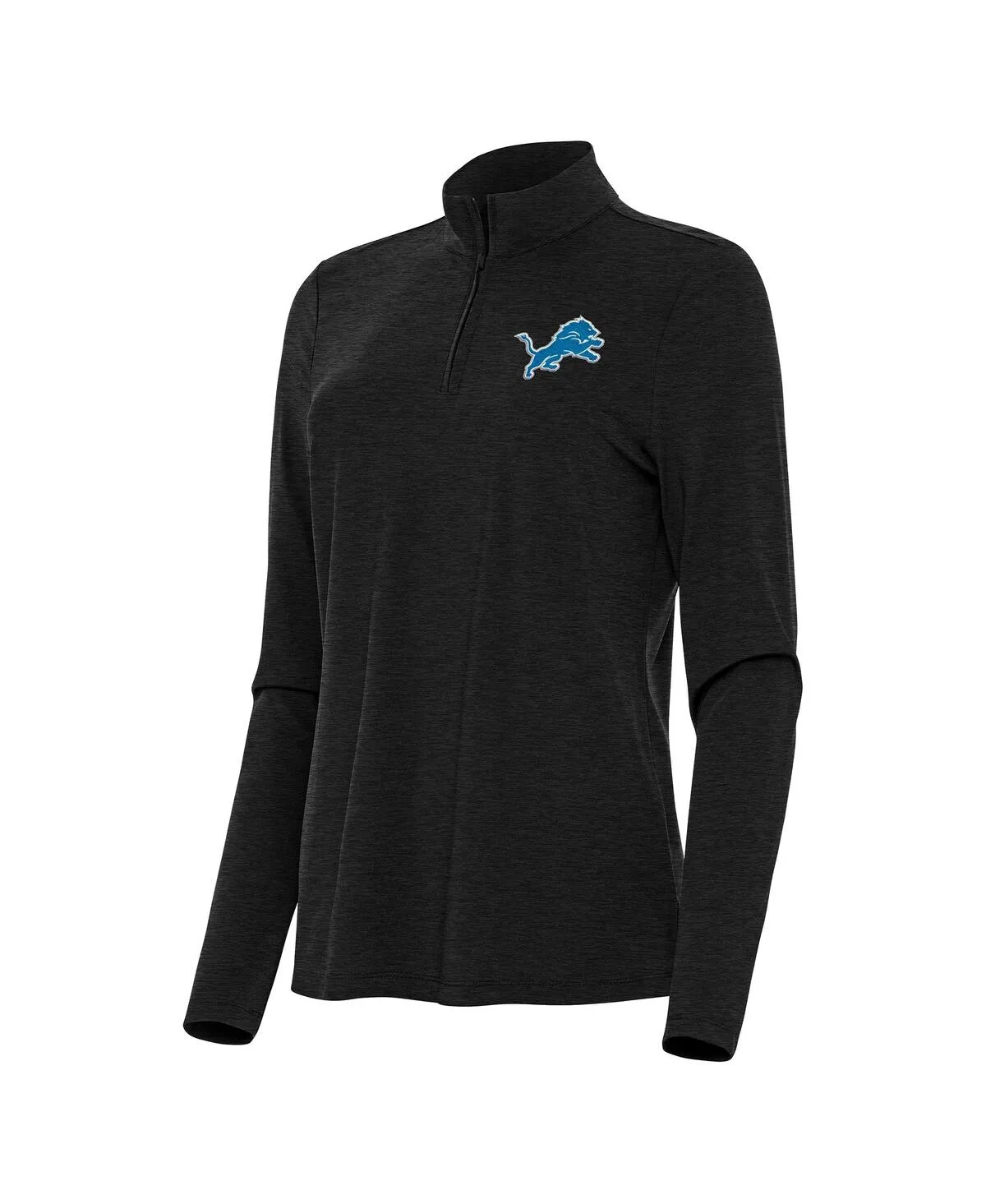 Detroit Lions Bright Quarter-Zip Sweatshirt by Antigua