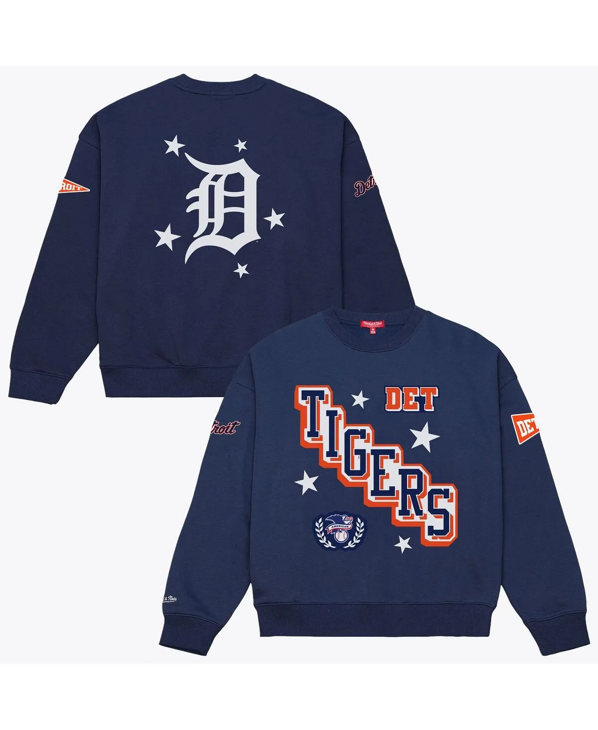 Detroit Tigers Pep Rally Sweatshirt by Mitchell & Ness