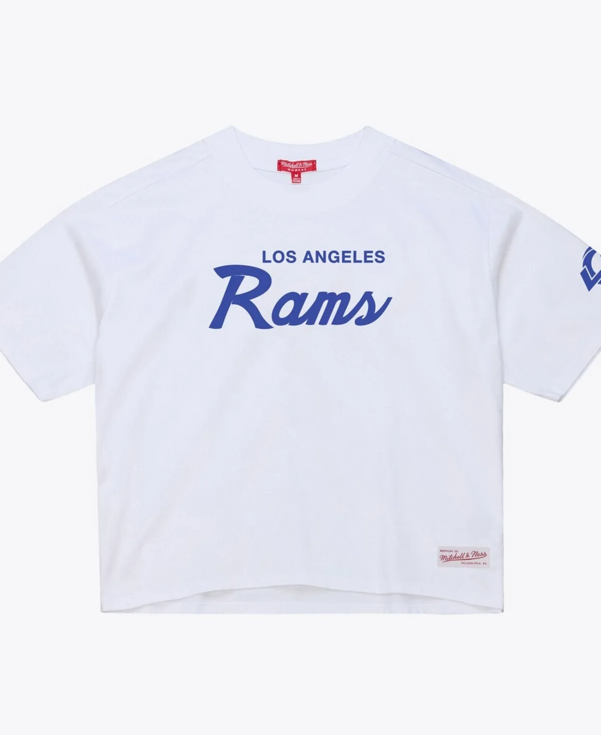 Los Angeles Rams Head Coach Cropped T-Shirt by Mitchell & Ness