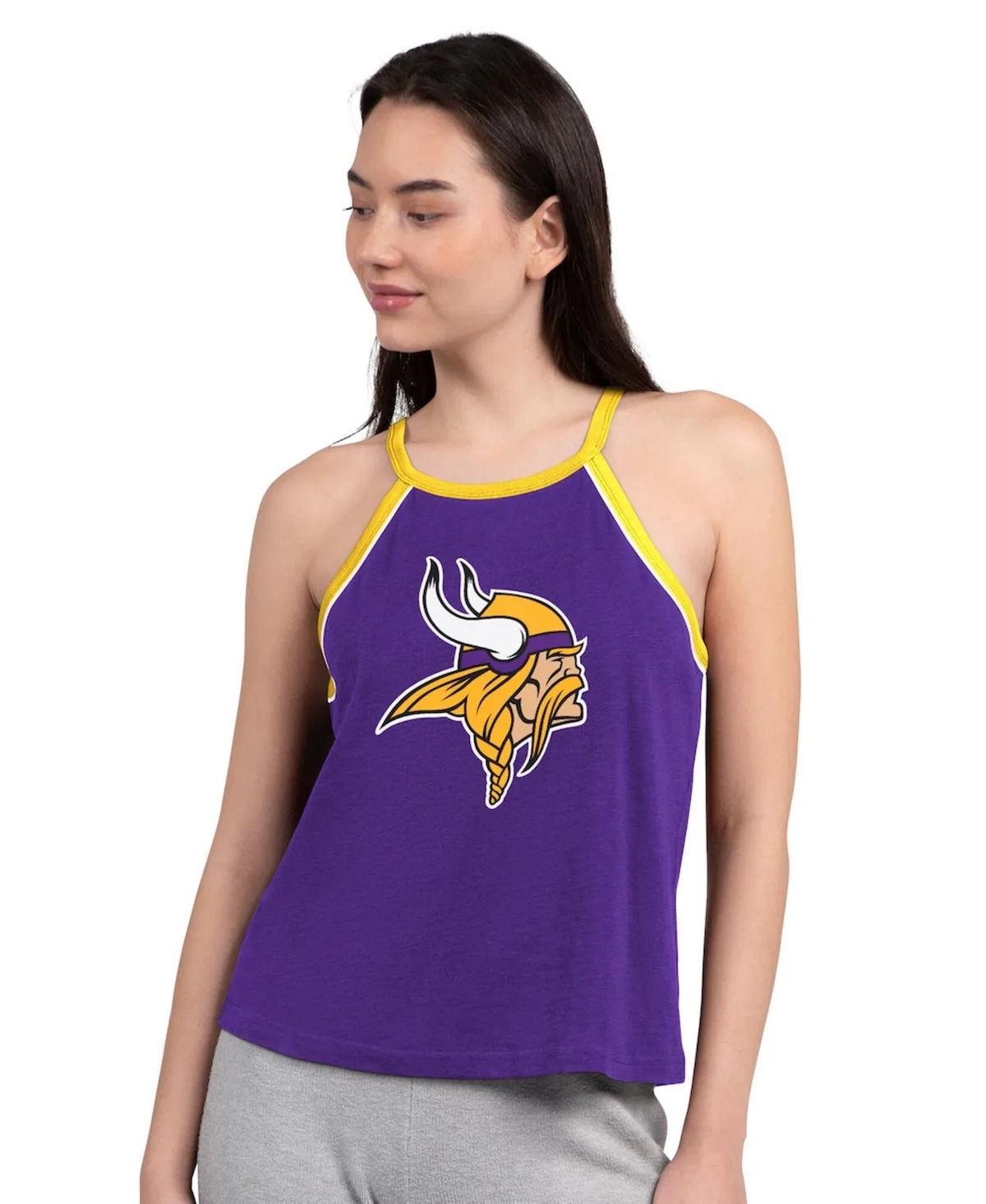 Minnesota Vikings Redemption Win Slub Tank Top by G-iii 4her By Carl Banks