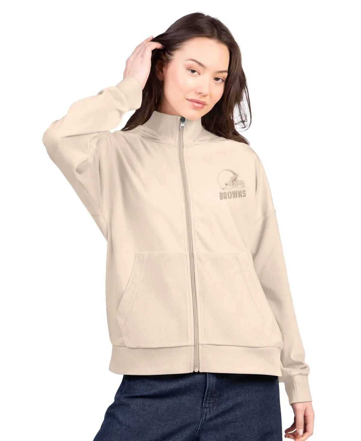 Cleveland Browns Rookie Full-Zip Hoodie by G-iii 4her By Carl Banks