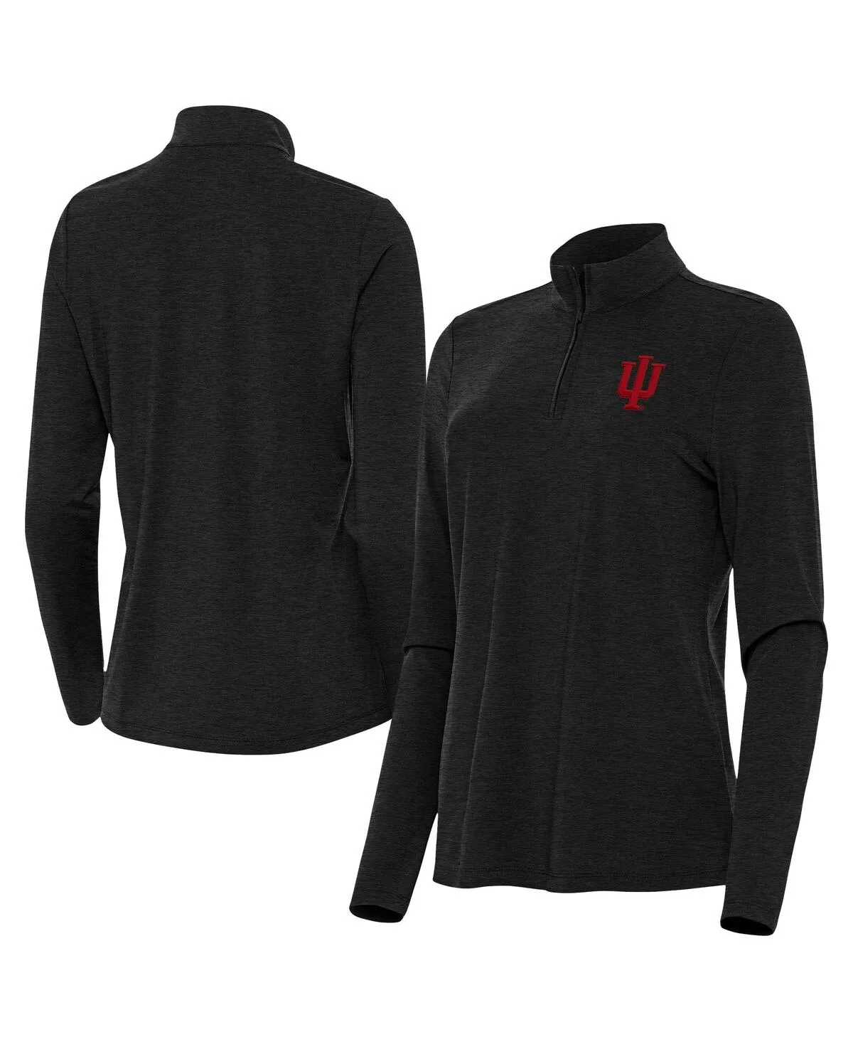 Indiana Hoosiers Bright Quarter-Zip Sweatshirt by Antigua