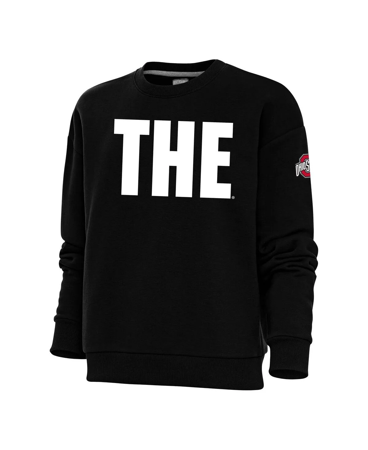 Ohio State Buckeyes Victory the Crewneck Pullover Sweatshirt by Antigua