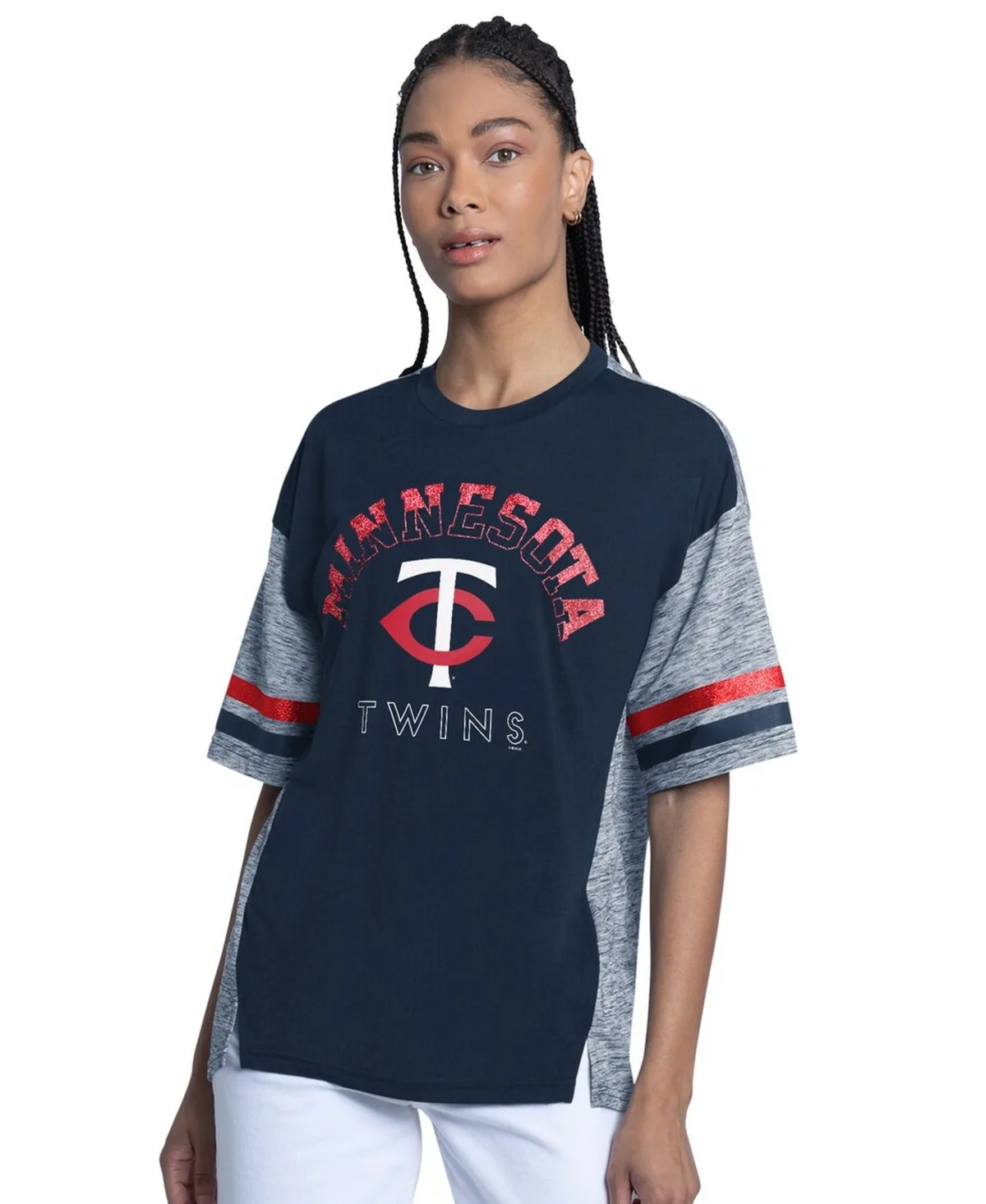 Minnesota Twins Off-Season Oversized Top by G-iii 4her By Carl Banks