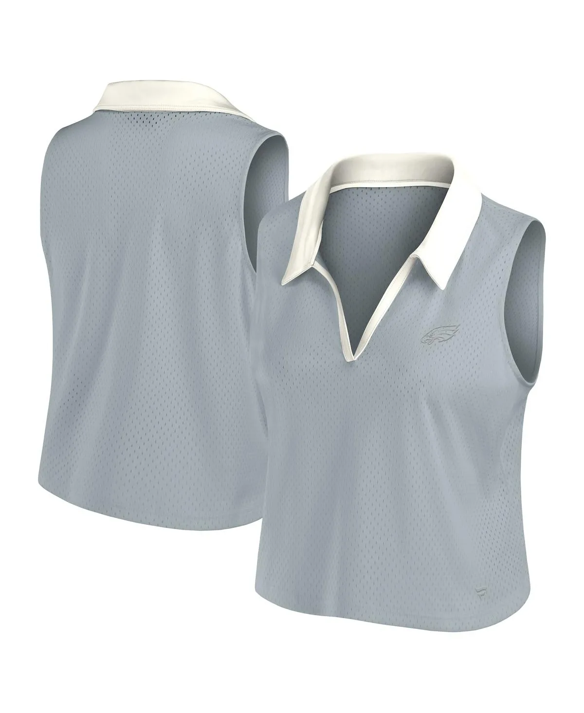 Philadelphia Eagles Studio Wellness V-Neck Tank Top by Fanatics