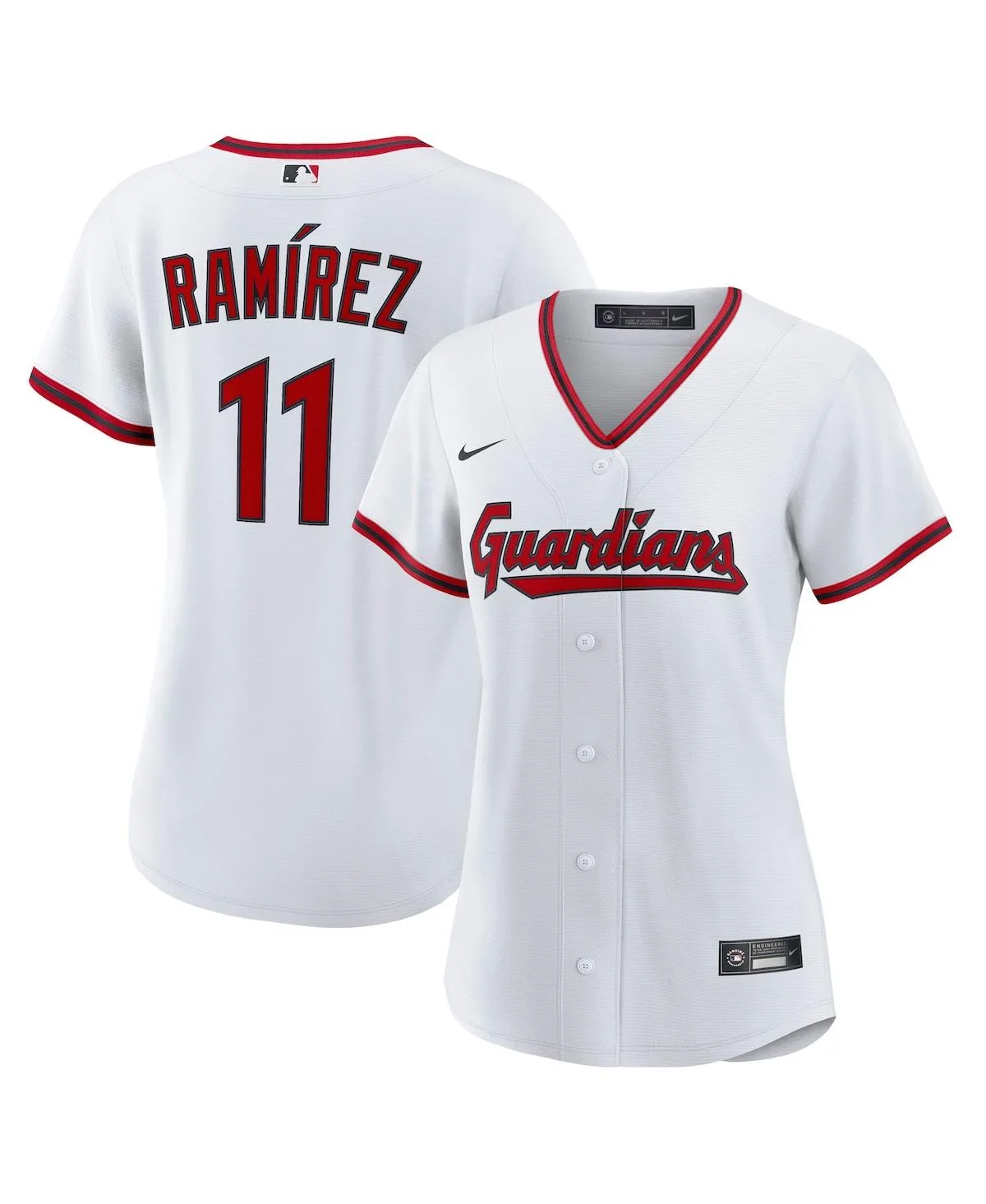 Jose Ramirez Cleveland Guardians Home Replica 2.0 Player Jersey by Nike