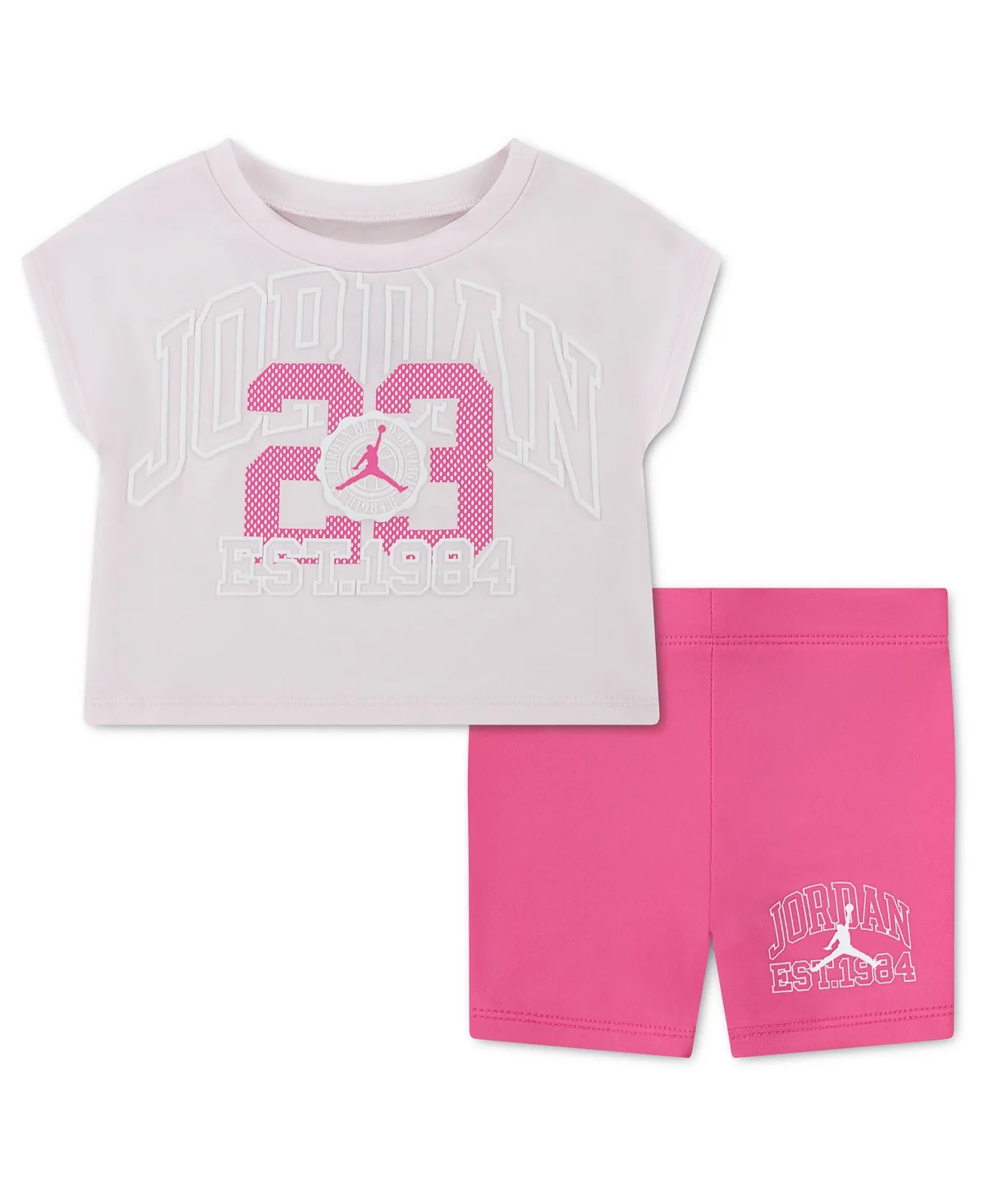Short Sleeve Boxy T-Shirt and Shorts 2-Piece Set by Jordan