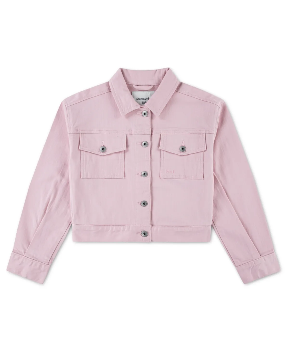 Spread Collar Cropped Jacket by Abercrombie Kids