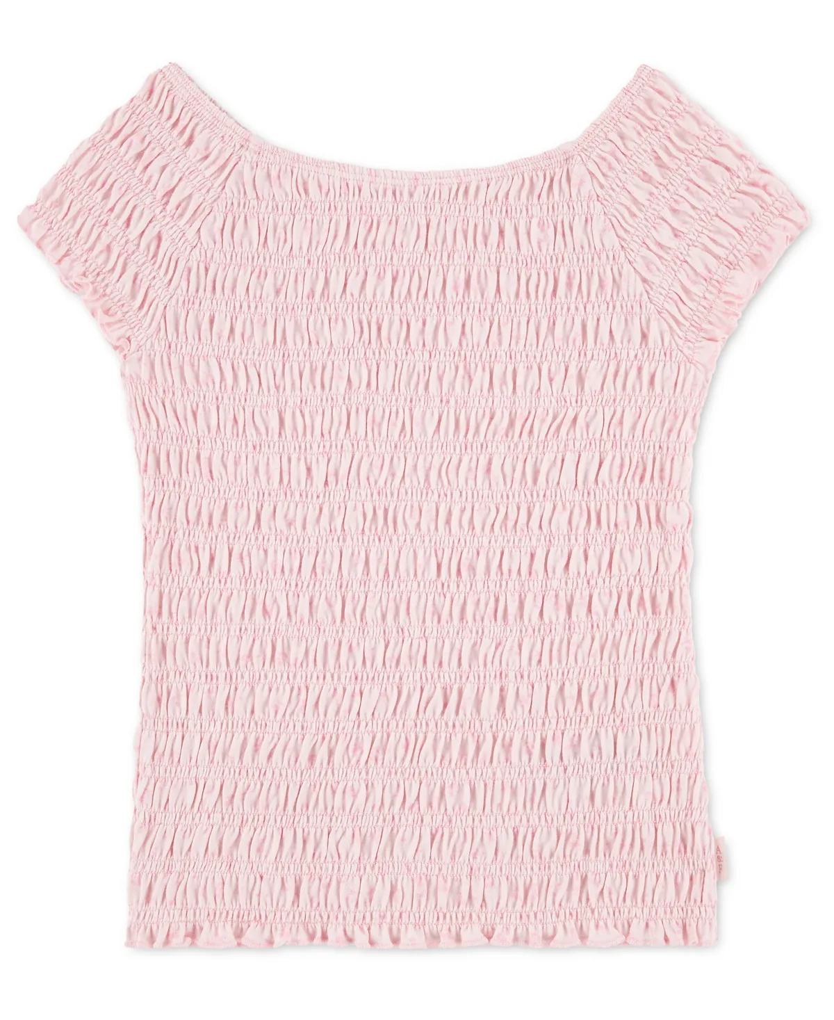 Smocked Short-Sleeve Top by Abercrombie Kids