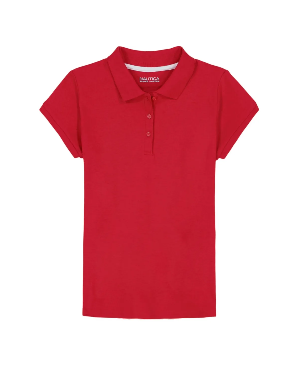Short Sleeve Interlock Polo Shirt by Nautica
