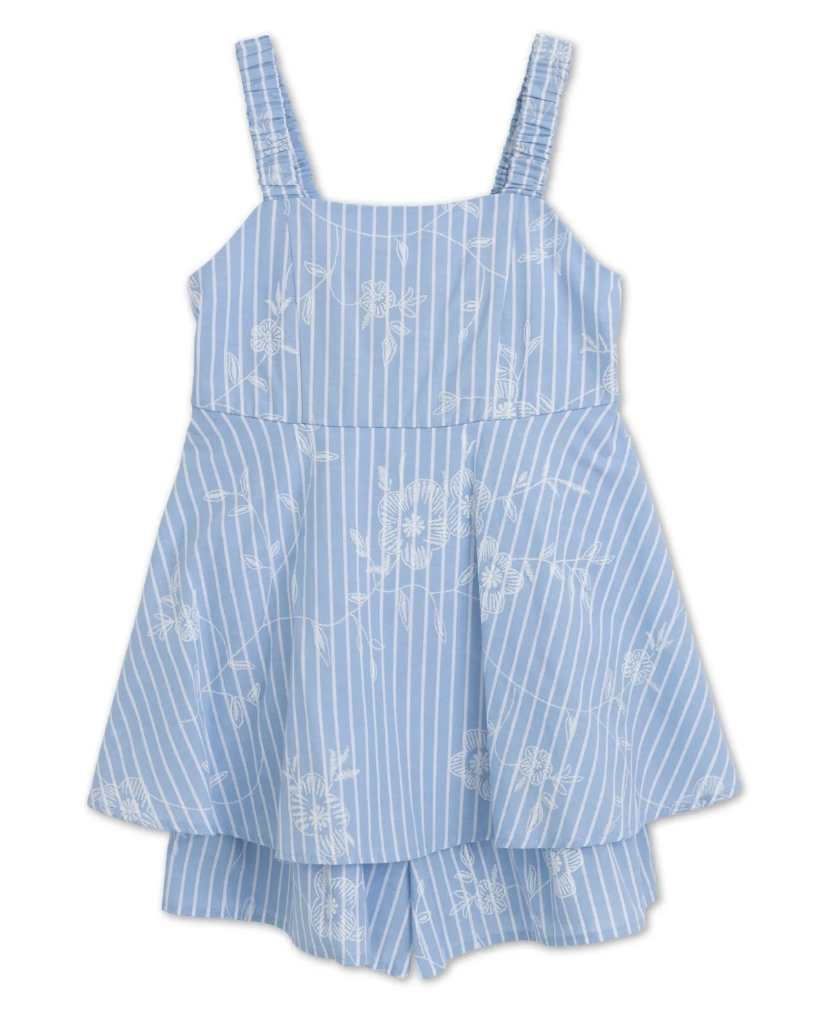 Square Neck Sleeveless Romper Dress by Speechless