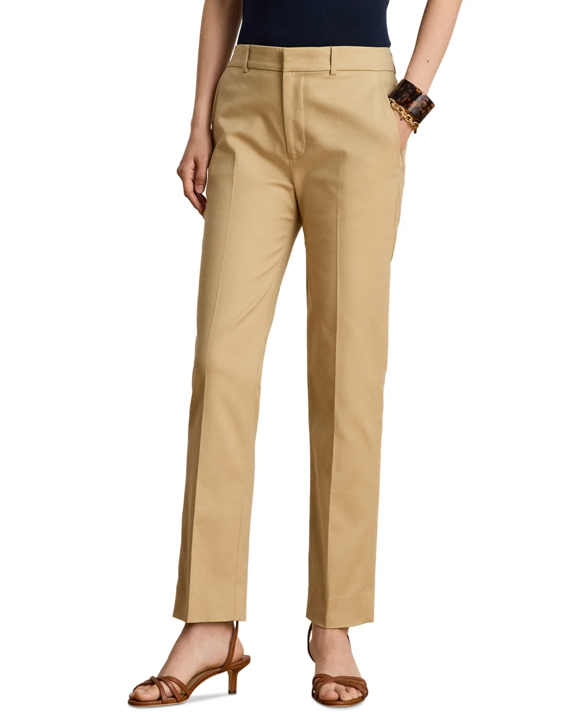 Slim Straight Ankle Pants by Lauren Ralph Lauren