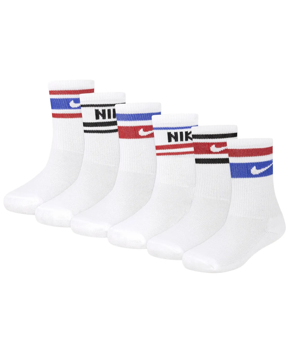 Varsity Cushioned Crew Socks, 6-Pack by Nike