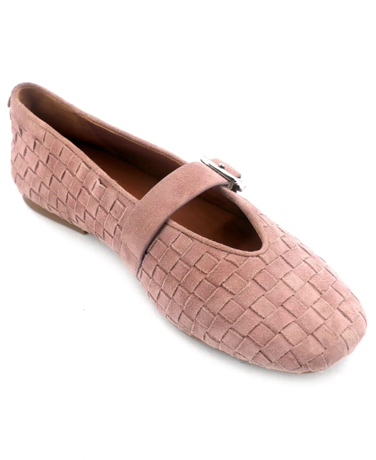 Winifred Woven Square Toe Flats by Gentle Souls