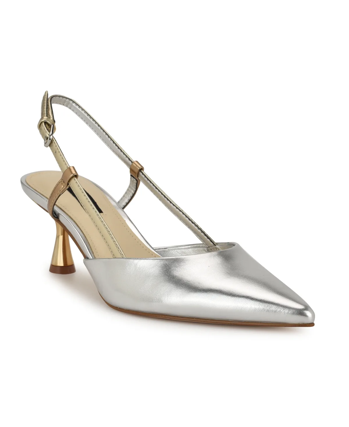 Rhonda Kitten Heel Slingback Pumps by Nine West