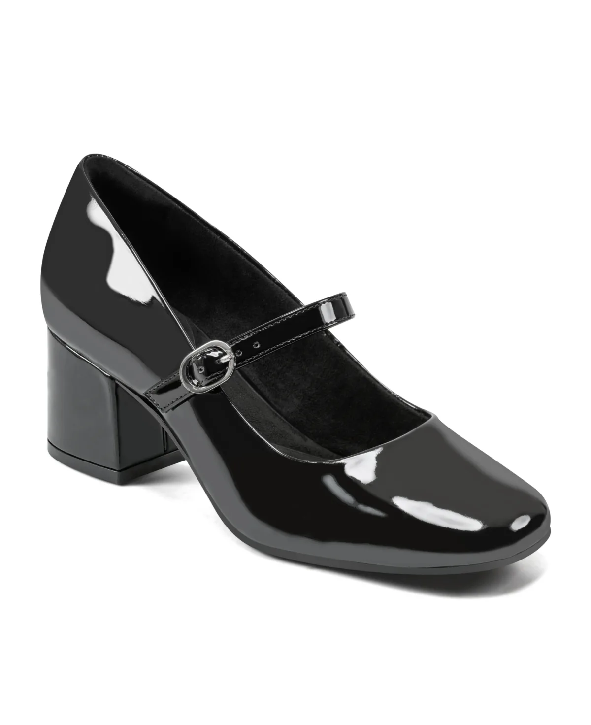 Xena Block Heel Mary Jane Dress Pumps