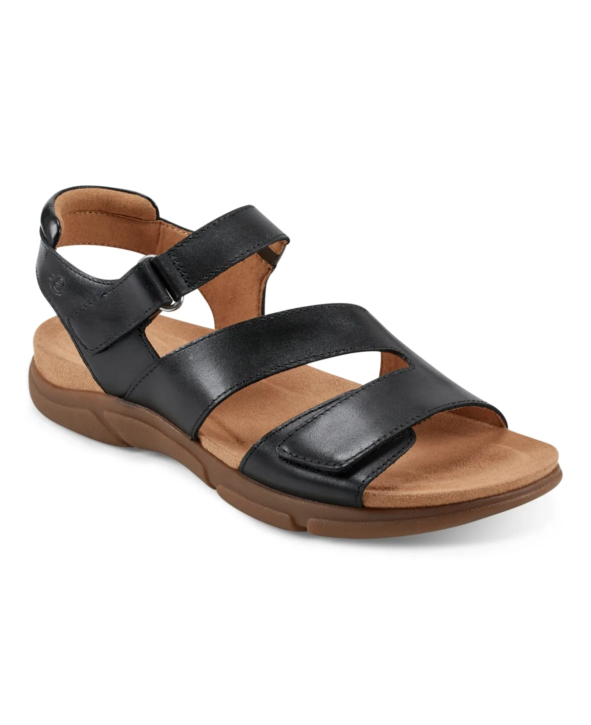 Mavey Strappy Flat Sandals by Easy Spirit