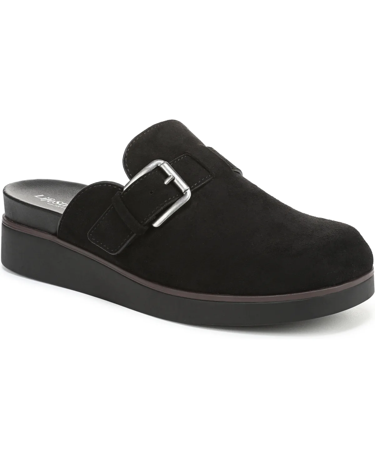 Gillian Square Toe Mule Clogs