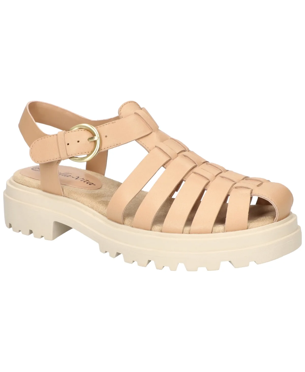 Sinclaire Lug Sole Fisherman Sandals by Bella Vita
