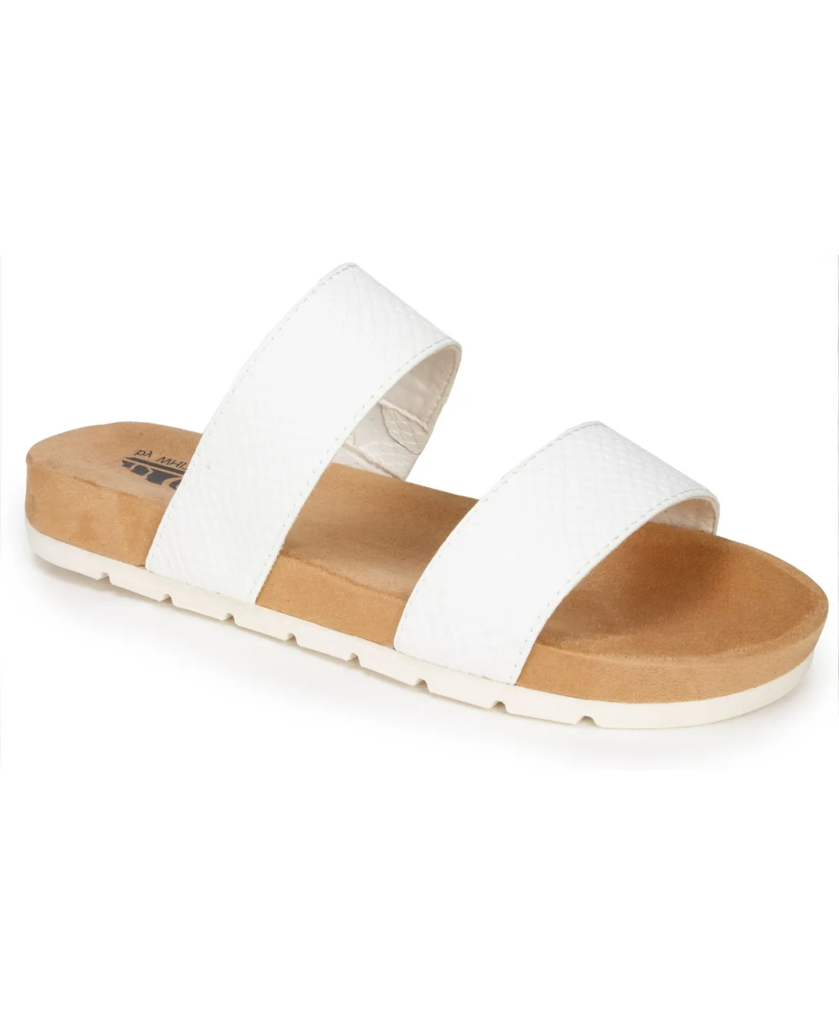 Tahlie Slide Sandals by Cliffs By White Mountain